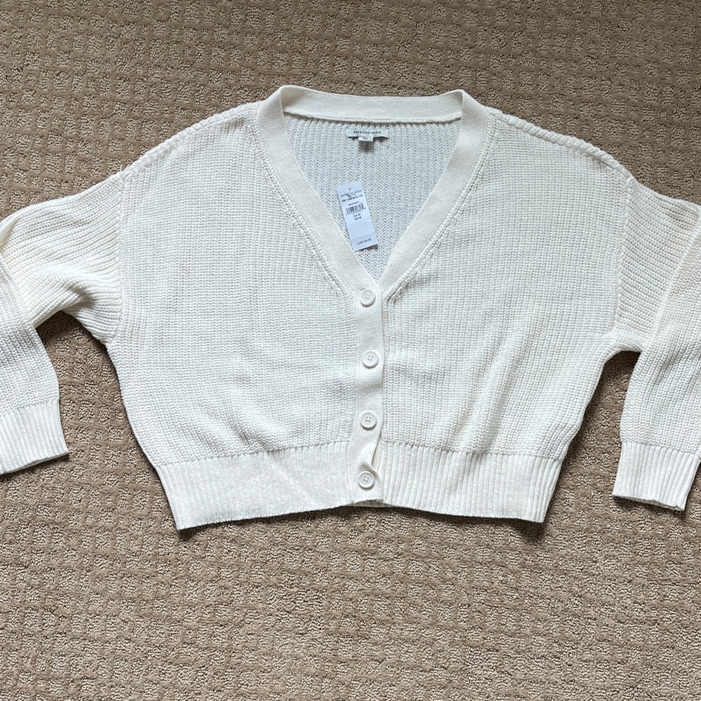 NEW American Eagle Cream Sweater